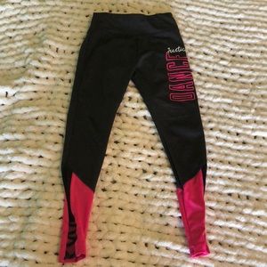 justice dance leggings